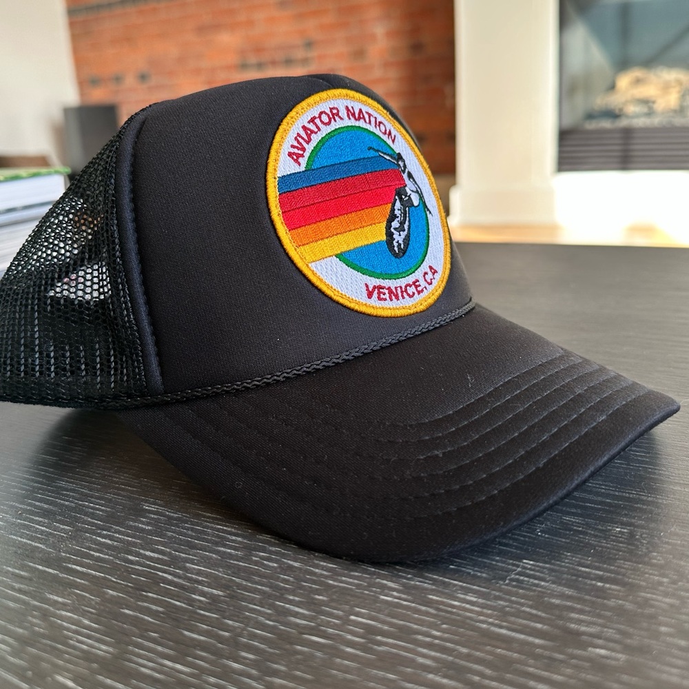 NWT Aviator Nation Trucker Hat.